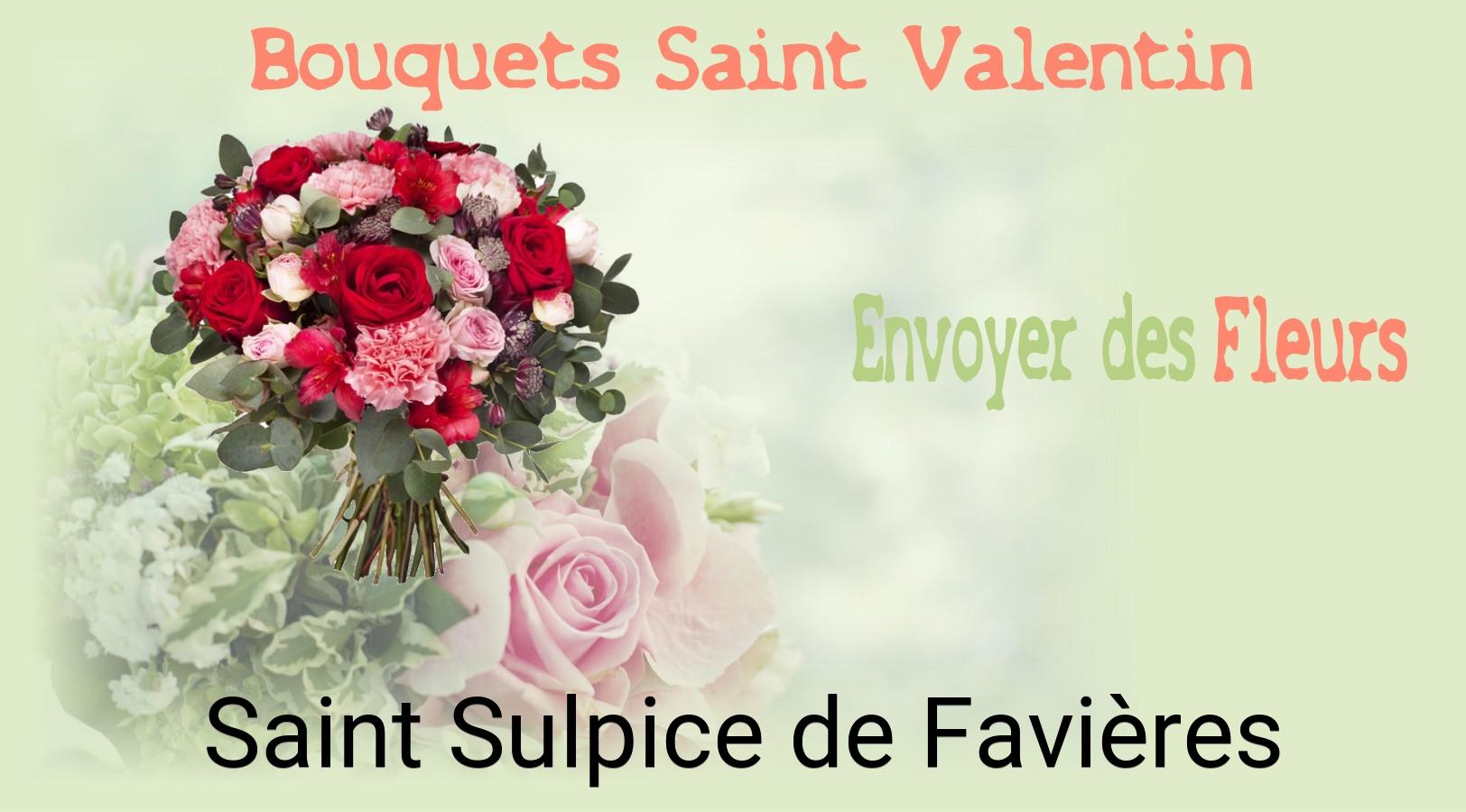 Roses de Saint-Valentin livrées à Saint-Sulpice-de-Favières